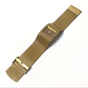 Vintage Michael Kors Gold-Tone Mesh Watch Bracelet